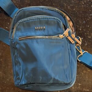 Kedzie Blue Crossbody Bag